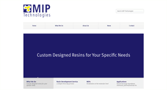 Desktop Screenshot of miptechnologies.com